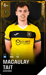 Macauley Tait - limited