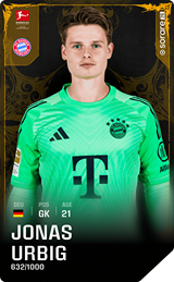 Jonas Urbig - limited