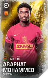 Araphat Mohammed - limited